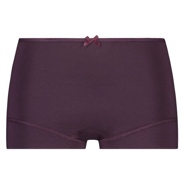 RJ Dames Short Aubergine