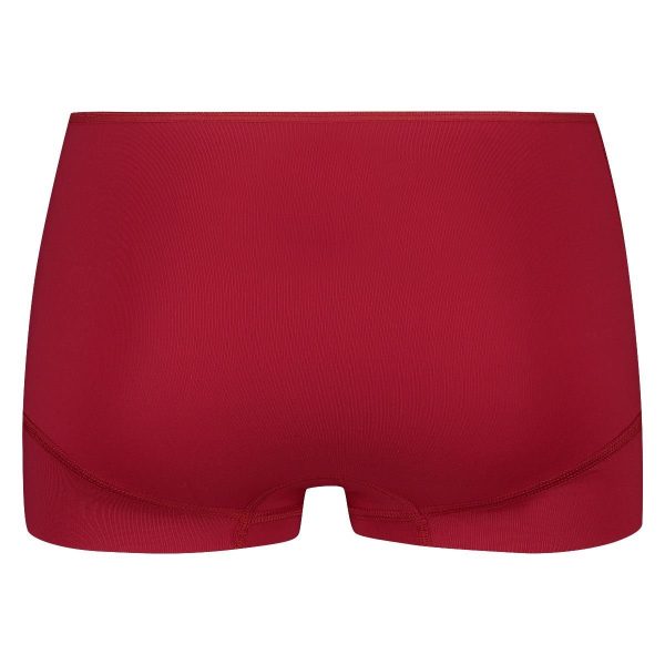 RJ Dames Short Donkerrood - Afbeelding 2