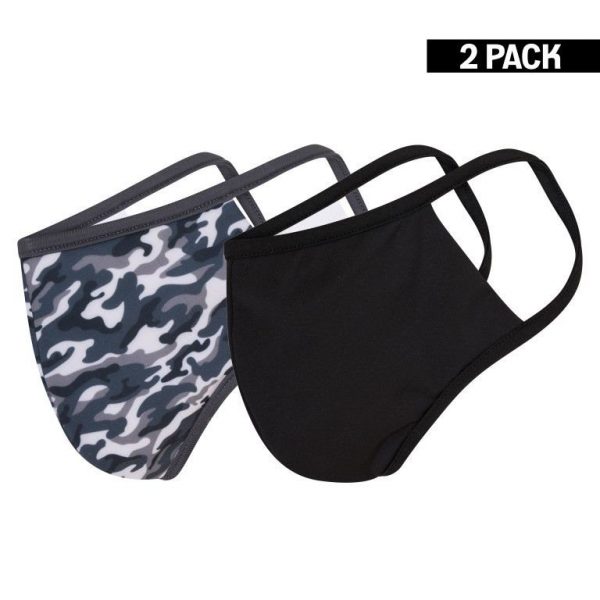 RJ Mondkapjes Camouflage/Zwart