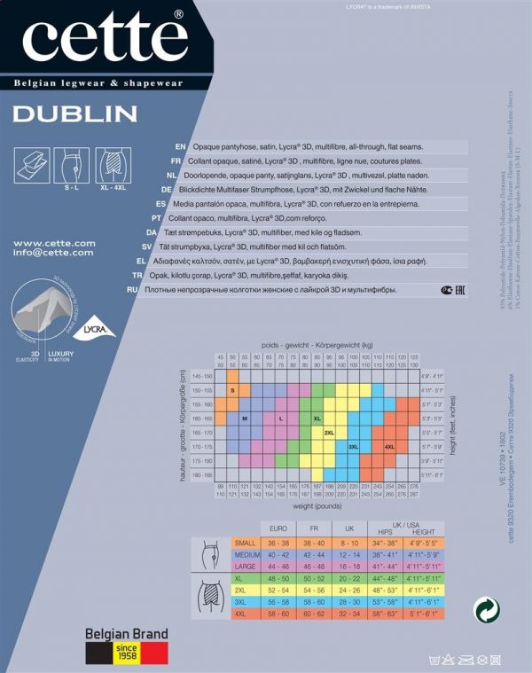 Panty Dublin Marine - Afbeelding 3