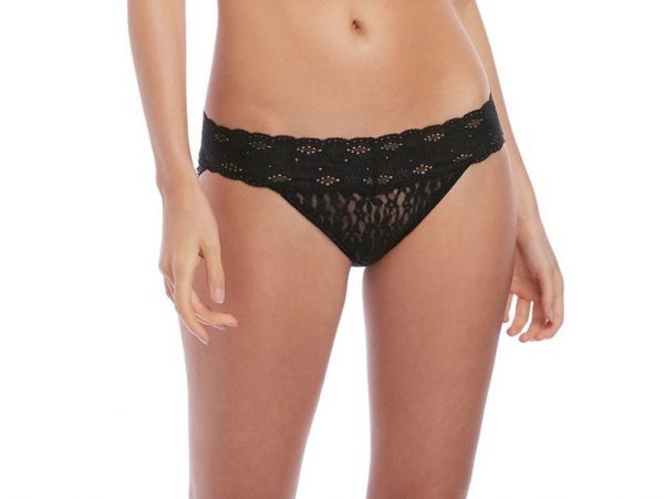 Slip Halo Lace Zwart