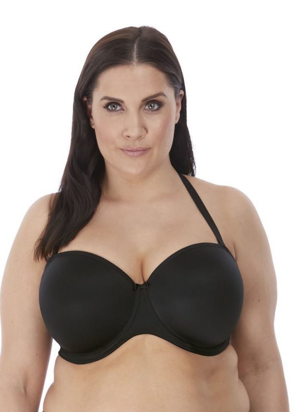 Elomi BH Strapless Smooth BLK