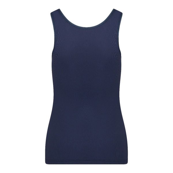 RJ Dames Hemd Donkerblauw