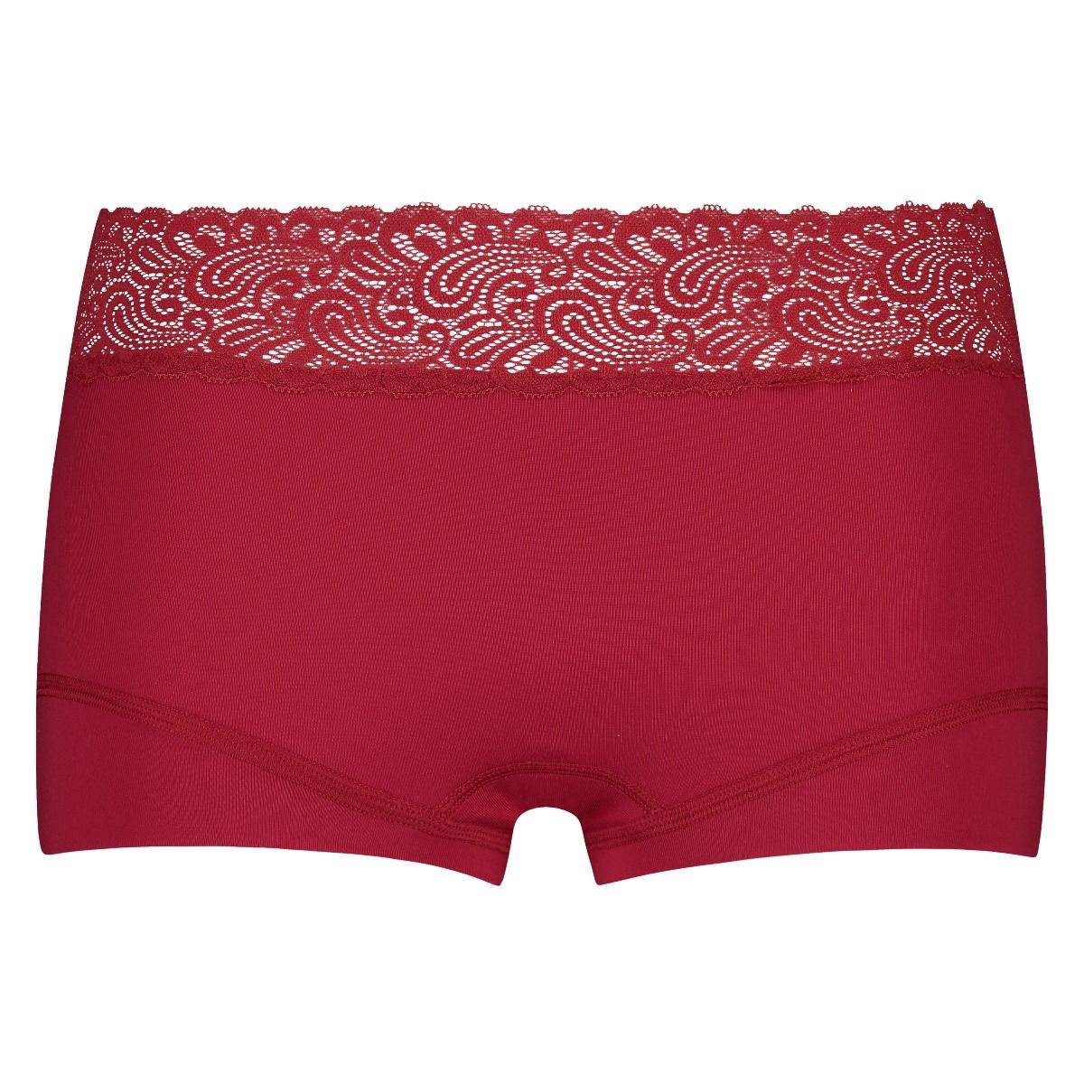 dames short elegance rood 2-Pack