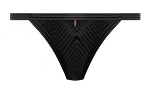 freya slip tailored black