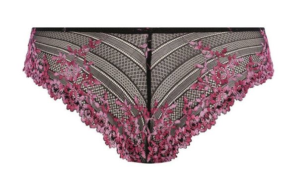 Tanga Embrace Lace Black Berry