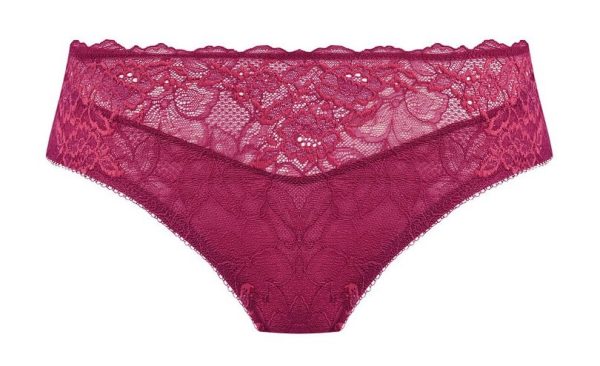 Slip Lace Perfection Red Plum