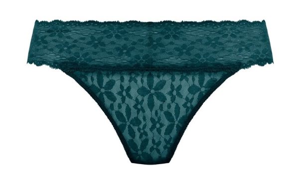 Slip Halo Lace Dark Sea