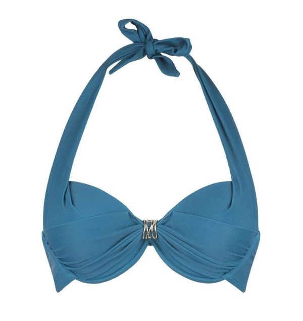 Halternek bikini set Petrol