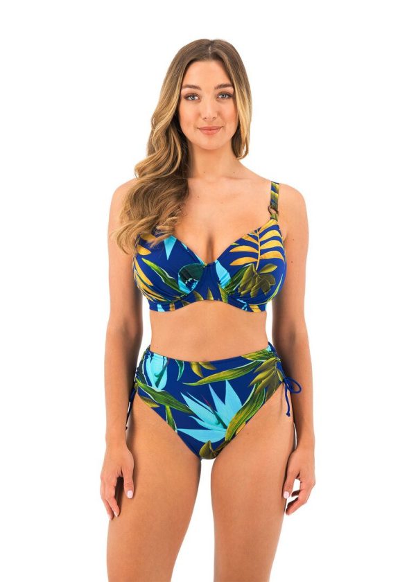 Bikini hoge slip Pichola Blue